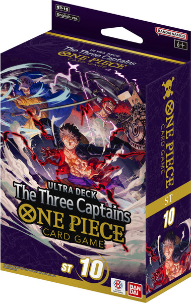 1 x RAW Customer Returns ONE PIECE TCG Ultra Deck The Three Captains ST-10  - RRP €50.41