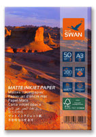 3 x RAW Customer Returns A3 Matt Photo Paper Matte coating, printable on one side, 200g sqm, DIN A3 297 x 420 mm high color brilliance, low reflection - RRP €51.12