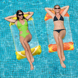 13 x Brand New Pack of 2 Water Hammocks, Water Hammock, Inflatable Water Hammock, with Manual Air Pump, Pool Float Lounge for Adults and Children A  - RRP €170.3