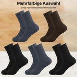 1 x RAW Customer Returns SIMIYA Cuddly Socks Men s Non-Slip 5 Pairs Warm Stopper Socks Bed Socks Plush Socks Slipper Socks Non-Slip Fluffy Socks 43-46 Black  - RRP €13.09