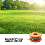 1 x RAW Customer Returns YWNYT String Trimmer Spool for Mac Allister MGTP18Li Grass Trimmer, 1.65mm 3m Autofeed Spool and Line, Replacement Weed Eater Spools 4  - RRP €20.4