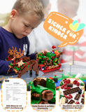 17 x Brand New Christmas Building Blocks Toy Set - 2000 Pieces Christmas Reindeer Snow Sleigh Building Blocks Set, from 9 Years Children, Adults, Boys, Girls, Christmas Toy Gift Kit - RRP €411.23