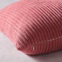 1 x RAW Customer Returns Topfinel cushion cover pink 40x40 set of 4 corduroy cushion covers cushion cover decorative cushion cover sofa cushion decorative cushion decoration, striped, for sofa bedroom living room balcony children fluffy  - RRP €21.62