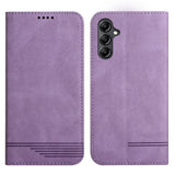 1 x RAW Customer Returns Rostsant Mobile Phone Case for Samsung A54 5G PU Leather Wallet Protective Case Galaxy A54 Case Stand Magnetic Folding Case for Samsung Galaxy A54 5G - Purple - RRP €14.44