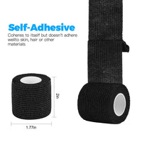 1 x Brand New Cohesive Bandage 5cm x 4.5m Pack of 16 Self-Adhesive Bandage Breathable Tape Athletic Self-Adhesive Elastic Bandage for Sports Injury, Wrist, Knee, Ankle Sprain - RRP €26.4