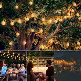 1 x RAW Customer Returns LED fairy lights outside, vintage 6M warm white fairy lights outside power, shatter-proof G45 20 LED fairy lights inside with plug, fairy lights bulbs lighting for outdoor garden balcony - RRP €30.24