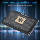 1 x RAW Customer Returns Uadme Honeycomb Table, 300mm x 200mm Laser Honeycomb Worktable Panel Board Platform, Compatible with Various Mature Engraving Machines, Table Protection with Aluminum Plate - RRP €36.78