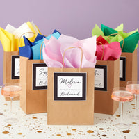 11 x Brand New Juvale 120pcs Assorted Tissue Paper Gift Bags DIY Craft Assorted Colors 50 x 66cm - RRP €164.89