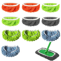 2 x Brand New Reusable Wet Floor Cloths, Dry Floor Cloths for Swiffer Sweeper Mop, Washable Microfiber Pads for Cleaning Surfaces Hard Floors, 10 Pack of 10 Color  - RRP €40.8