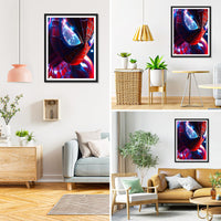 2 x Brand New EOBROMD Diamond Painting Adults Spider, 5D Diamond Painting Pictures Adults Cartoon, DIY Diamond Painting Pictures Diamond Painting Set for Wall Decoration 30x40cm - RRP €16.54