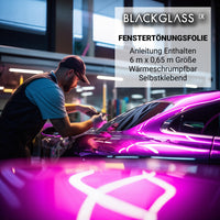 1 x RAW Customer Returns BLACKGLASS IX window film in professional quality - tinting film for cars, vans other vehicles 70 VLT, 6m x 65cm, 2 layers, Light Smoke Tint - sun, glare privacy film window tinting film - RRP €34.99