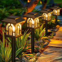 1 x RAW Customer Returns NEEMO Solar Lights for Outdoor Garden, 8 Pack Vintage Solar Lights for Outdoor with Warm White Tungsten, IP65 Waterproof Solar Garden Lights for Outdoor Patio Lawn Yard Balcony Decoration - RRP €30.24