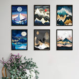 1 x Brand New AIVORIUY Diamond Painting Kits 5D Diamond Painting Children Painting Full Pictures Set Large DIY Landscape Arts Craft Mosaic Making for Adults Gift Home Wall Decor 30 x 40 cm Sun B - RRP €20.4