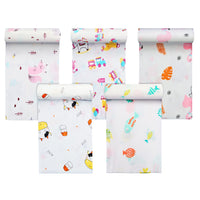 1 x RAW Customer Returns koo-dib Cotton Gauze - Muslin Baby Towel 80x80 - Summer Blankets Wraps Things for Newborns Products - Crib Sheets 5 Set Swaddle Wrap - RRP €14.11