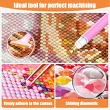 6 x Brand New TOSTOG 5D Diamond Painting for Adults, Anime Cartoon Diamond Painting Kits Pictures, Diamond Painting DIY Diamond Painting Pictures Set 30x40cm for Wall Decor - RRP €122.4