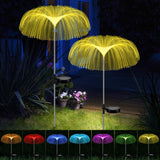 1 x RAW Customer Returns Auting solar lamps for outdoor garden, 2 pieces 7 colors weatherproof jellyfish garden decoration for outdoors, garden decoration, lawn, balcony, terrace, yard - RRP €23.99