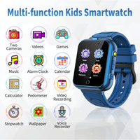 1 x RAW Customer Returns YEDASAH Kids Smartwatch with 24 Games, Kids Smartwatch Watch with Calorie Pedometer, Music Player, Flashlight, Alarm Clock, Camera, Birthday Gift for 4-12 Years Old Built-in SD Card  - RRP €39.99