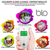 1 x RAW Customer Returns BLO Alcohol Tester Police Accurate with Mouthpieces - Alcohol Tester Easy to Use Breath Alcohol Meter - Quick Result Breath Alcohol Tester Executive  - RRP €49.61