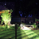 1 x RAW Customer Returns Powerful Outdoor Solar Lamp 6 LED Outdoor Solar Spotlight Waterproof IP65, Solar Light 2 Modes Wireless Outdoor Lighting Adjustable Security Solar Panel for Driveway Garden Path One  - RRP €25.94