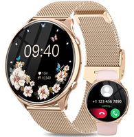 1 x RAW Customer Returns Fitonme Smartwatch Women, 1.39 HD Touchscreen smartwatch with phone function, wristwatch with 120 sports modes heart rate SpO2 sleep monitor, IP67 waterproof fitness watch for Android iOS rose gold - RRP €59.99