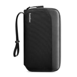 1 x RAW Customer Returns tomtoc Passport Bag for 4 Passports, Passport Cover Organizer Bag Passport Holder with SIM Card Holder and Eject Pin, RFID Protection, Card Compartment, ID Pocket for Family, Travel - RRP €29.99