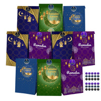 38 x Brand New 30 Pack Ramadan Bags to Fill Children s Eid Mubarak Gift Box Ramadan Bags, Ramadan Decoration Set Perfect Decorations Accessories for Muslim Festivities - RRP €229.52