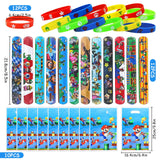 2 x Brand New VOCDEMERI 34 Pieces Party Favors for Kids, 12 Slap Bracelets, 12 Silicone Bracelets, 10 Gift Bags for Birthday Party Supplies Boys Girls Birthday Gifts - RRP €19.54