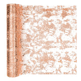 39 x Brand New Table Runner, Table Runner Pink Gold 11 inch x 49 foot Nonwoven Table Runner Pink Table Decoration Rose Gold Runner for Wedding Valentine s Day Birthday Baby Shower Christmas Rose Gold  - RRP €795.6