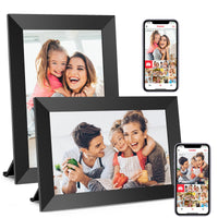 1 x RAW Customer Returns Frameo WiFi Digital Photo Frame Pack of 2, 10.1 Inch Electronic Photo Frame with 1280x800 IPS Touchscreen, 32GB Memory, Automatic Rotation, Share Photos Instantly from Anywhere - RRP €119.98