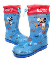 1 x RAW Customer Returns Mickey Mouse Disney Wellington Boots Disney Mickey Mouse Wellington Boots for Boys Mickey Mouse Water Boots with Non-Slip Sole and Drawstring, Blue, 30 EU - RRP €22.58