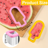 16 x Brand New 3Pcs Creative Watermelon Cutter, Melon Cutter, Watermelon Popsicle Molds, Fruit Cutter, Watermelon Scoop, Melon and Fruit Separator, DIY Fruit Cutter - RRP €96.64