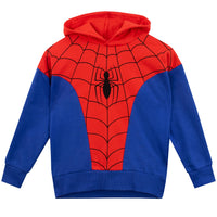 1 x RAW Customer Returns Marvel Sweatshirt for Children Spiderman Hoodie Sweatshirts for Boys Red 4-5 Years - RRP €22.98