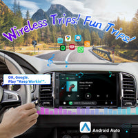 1 x RAW Customer Returns ATOTO F7 WE 7 Inch 2 DIN Car Radio, Wireless CarPlay and Wireless Android Auto, Touch Screen Car Stereo with Bluetooth, Mirror Link, Live Rear View, Fast Charging, F7G2A7WE - RRP €199.9