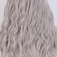 1 x RAW Customer Returns ColorfulPanda Wig Gray Women s Ombre Silver Gray Long Curly Natural Synthetic Hair Wigs for Women, Everyday Cosplay Costume Party Halloween Gray Wig 26 Inches - RRP €27.18