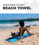 1 x RAW Customer Returns OCOOPA Microfiber Beach Towel - Extra Large 178x80 cm Quick Drying, Soft, Lightweight, Easy Care, Compact, Sand Free Towel, Perfect for Beach Swimming - RRP €25.99