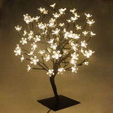 1 x RAW Customer Returns 60cm LED tree with 90 blossoms, cherry tree, light tree for Christmas, wedding, party, indoor decoration warm white  - RRP €36.99