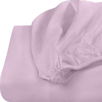 1 x RAW Customer Returns Utopia Bedding - Set of 2 Fitted Sheets 90x200cm - Lavender - Brushed Microfiber Fitted Sheet - 35 cm Deep Pocket - RRP €14.4