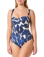 1 x RAW Customer Returns Triumph Summer Allure Opd, Women s One-Piece Swimsuit, Light Blue Combination, 50E - RRP €24.0