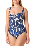 1 x RAW Customer Returns Triumph Summer Allure Opd, Women s One-Piece Swimsuit, Light Blue Combination, 44D - RRP €49.5