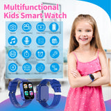 1 x RAW Customer Returns Smartwatch for Kids - 26 Games, Calorie Pedometer, Kids Smartwatch Clock with Cameras, Musical, Flashlight, Alarm Clock, Educational Toys, Birthday Gift for Kids Built-in SD Card  - RRP €39.99