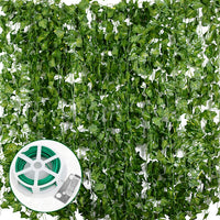 6 x RAW Customer Returns JNCH Artificial Ivy 24 Pieces Ivy Garland with 100 Cable Ties Tendril Decoration Garland Artificial Plant Plants Ivy Tendrils Artificial Ivy Wedding Party Garden Apartment - RRP €125.94