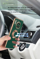 1 x RAW Customer Returns Einaily Huawei Mate 20 Pro Case, Huawei Mate 20 Pro Case, Magnetic Ultra Thin Protective Car Case with 360 Degree Finger Holder for Huawei Mate 20 Pro - RRP €20.4