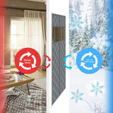 2 x Brand New ZENGSHI LIFE MUSEUM door curtain cold protection, magnetic curtain is a balcony door, cellar door and patio door, without drilling, easy to connect and assemble with windows, 80 200CM  - RRP €40.32