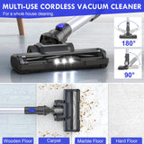 1 x RAW Customer Returns EICOBOT Cordless Vacuum Cleaner, - RRP €79.99