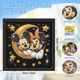 3 x Brand New DOMROM Diamond Painting Children with Frame, Cartoon Mouse Diamond Painting Set Full Mosaic Making for Girls Boys Adults, 5D Diamond Painting Diamond Painting Pictures Arts Craft for Home Decor - RRP €28.32