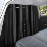 1 x RAW Customer Returns ZATOOTO Car Privacy Curtains, Removable Camper Car Curtain for Travel Camping Sleeping, Oxford Fabric Car Blackout Window Darkening Sun Shade for Most Car SUV, 161 107cm - RRP €35.96