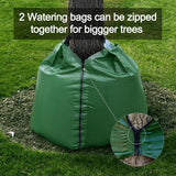 4 x Brand New The watering bag, 75L automatic drip irrigation, can automatically water plants and trees, using environmentally friendly packaging 4 pieces  - RRP €199.96