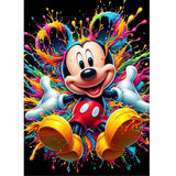 3 x Brand New DOMROM Diamond Painting Kits for Adults, 5D Cartoon Mouse Diamond Painting Set, DIY Anime Colorful Diamond Art Kits Full Drill Gem Digital Diamond Painting Embroidery for Gift Home Decoration 30x40cm - RRP €61.2