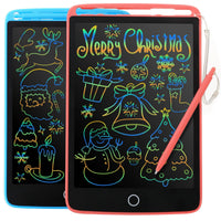 1 x RAW Customer Returns 2 Pack LCD Writing Board for Children, Magic Board 8.5 Inch Colorful Screen, Erasable Handwriting Pad, Educational Toy for 2 3 4 Year Old Girls Boys Gift - RRP €10.07