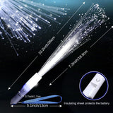 10 x Brand New Shengruili LED light sticks, 12 pieces fiber optic light sticks, light sticks glow in the dark, LED light sticks concert, wedding light sticks, wedding fiber optic lamp, for Christmas, party, concert, wedding - RRP €201.6